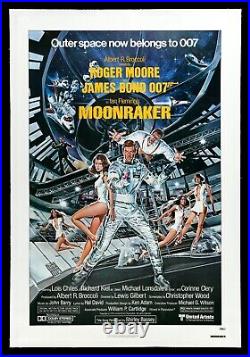 MOONRAKER? CineMasterpieces JAMES BOND 007 ORIGINAL MOVIE POSTER SPACE 1979
