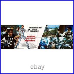 MOONRAKER Original Movie Poster 20x60,5 in. 1979 James Bond, Roger Moore