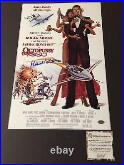 Maud Adams Signed 11X17 James Bond 007 Octopussy Movie Poster Schwartz