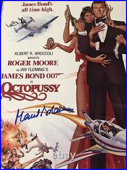 Maud Adams Signed 11X17 James Bond 007 Octopussy Movie Poster Schwartz