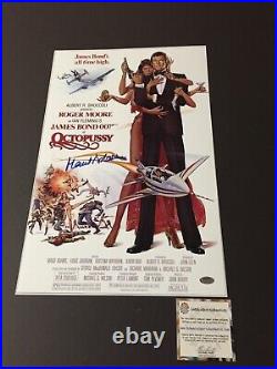 Maud Adams Signed 11X17 James Bond 007 Octopussy Movie Poster Schwartz