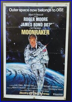 Moonraker Original Movie Poster James Bond Roger Moore Hollywood Posters
