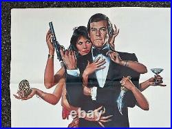 OCTOPUSSY ORIGINAL 1983 JAMES BOND 007 SUBWAY TEASER MOVIE POSTER 45x60