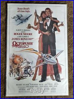 Octopussy 1983 Orig 27x41 Rolled Movie Poster James Bond 007