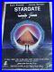 Original Sci-fi Movie Poster Stargate 1990s Kurt Russell, James Spader