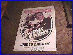 Public Enemy R54 Orig Movie Poster James Cagney