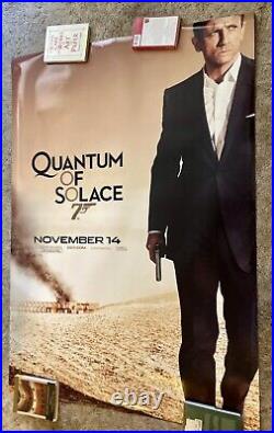 Quantum of Solace Bus Shelter Poster James Bond 007 Craig 70x48 Inches 2008