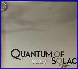 Quantum of Solace Original Quad Movie Cinema Poster Daniel Craig James Bond 2008