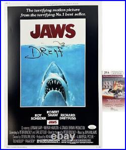 RICHARD DREYFUSS signed 12X18 Movie Poster JAWS Matt Hooper JSA Authentication