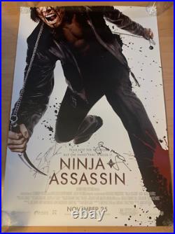 Rain Jung Ji-hoon Signed Autograph Ninja Assassin Movie Poster James McTeigue