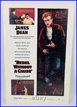 Rebel Without A Cause Original One Sheet 1955 Vintage Movie Poster James Dean