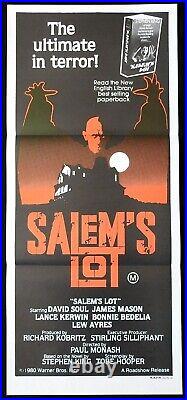SALEM'S LOT Original Daybill Movie Poster David Soul James Mason Horror Classic
