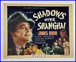SHADOWS OVER SHANGHAI Title Lobby Card (Fine) 1938 James Dunn Movie Poster 902
