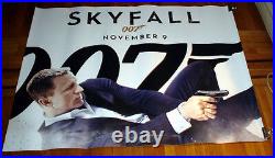 SKYFALL 007 James Bond 5FT SUBWAY MOVIE POSTER 2012 Daniel Craig