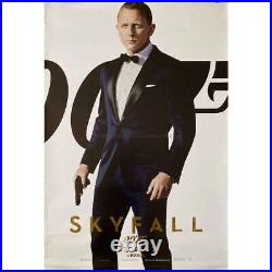 SKYFALL US Movie Poster Teaser 27x40 in. 2012 James Bond, Daniel Craig