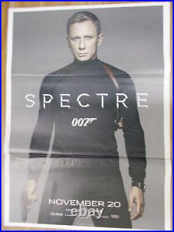 SPECTRE James Bond 007 2015 daniel Rare Poster Film India Promo Orig ENG