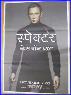 SPECTRE James Bond 007 2015 daniel craig Rare Poster Film India Promo Orig HINDI