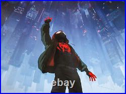 Shameik Moore Signed Spider-Man Into the Spider-Verse 24x36 Movie Poster JSA