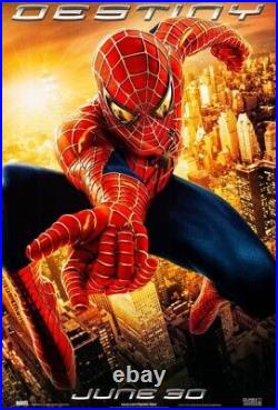 Spider-Man 2 Movie Poster Tobey Maguire Alfred Molina 2004 Hollywood Posters