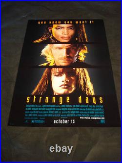 Strange Days original 1-sheet movie poster, James Cameron, 1995, C9