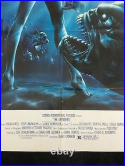 THE SPAWNING Original 1983 Authentic OS Movie Poster James Cameron THRILLER