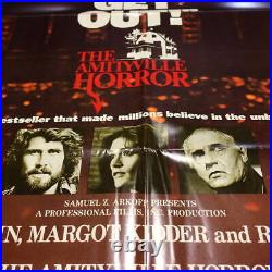 The Amityville Horror 1979 Stuart Rosenberg James Brolin Movie Poster 27x40 in