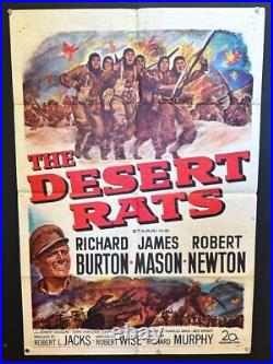 The Desert Rats Movie Poster Richard Burton James Mason 1953Hollywood Posters