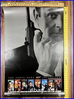 The James Bond 007 Collection (1995) Original Video Movie Poster Rolled