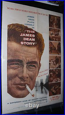 The James Dean Story Movie Poster (C-7 / C-8) 1957