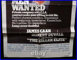 The Killer Elite? James Caan 1975 Original Theater Crime Movie Poster Robert D