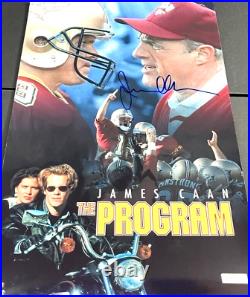 The Program movie poster 11 x 17 inches Autographed by James Caan with COA