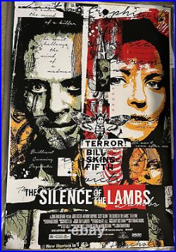 The Silence of the Lambs James Rheem Davis Mondo Movie Poster Art Print Hopkins