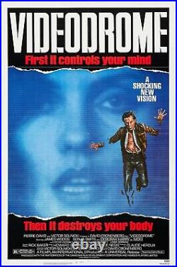 Videodrome Original Movie Poster James Wood David Cronenberg Hollywood Posters