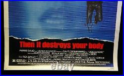 Videodrome? Original One-sheet Theater Horror Sci-Fi Movie Poster James Woods