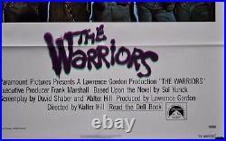 Warriors 1979 ORIGINAL 27X41 NR MINT INTL MOVIE POSTER MICHAEL BECK JAMES REMAR