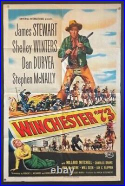 Winchester 73 Movie Poster James Stewart Shelley Winters 1950Hollywood Posters