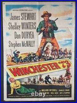 Winchester 73 Movie Poster James Stewart Shelley Winters 1950Hollywood Posters