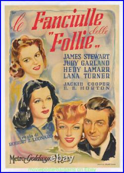 Ziegfield Girl Movie Poster Lb 41 Italian James Stewart
